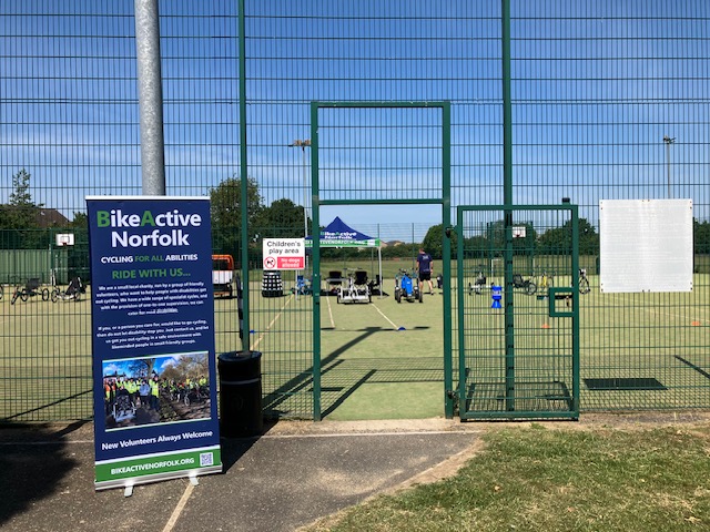 Summer Solstice 24hr Fundraiser 2025 - MUGA entrance